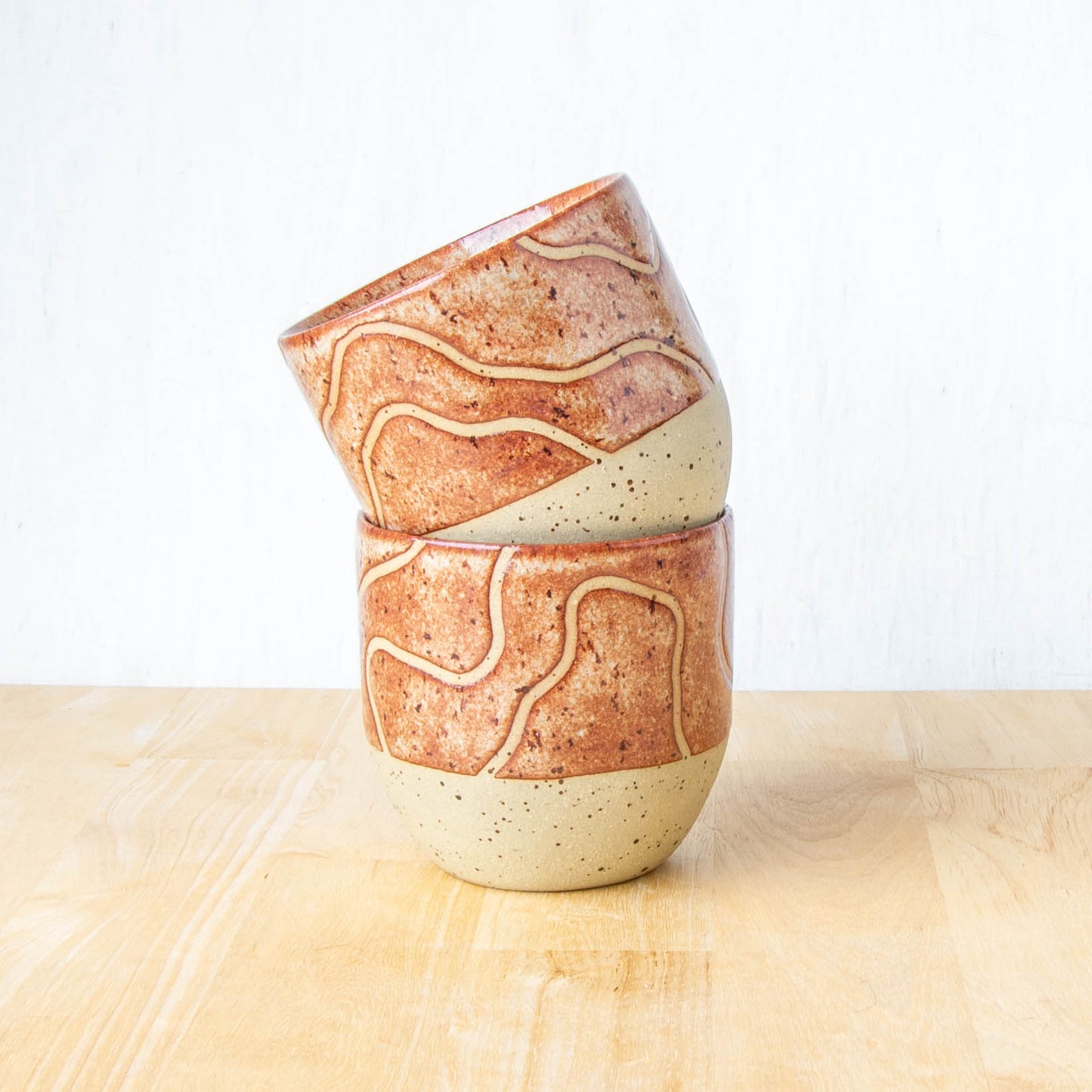 Abstract Topographic Tumbler Tussock