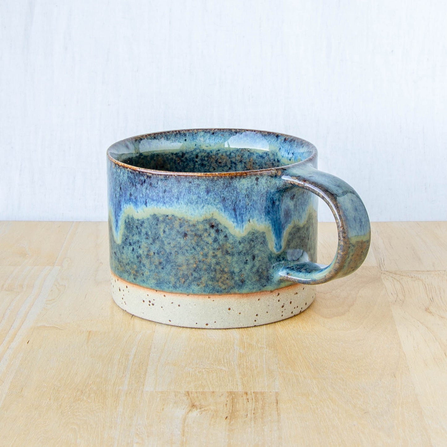 Stormy Blue Landscape Mug