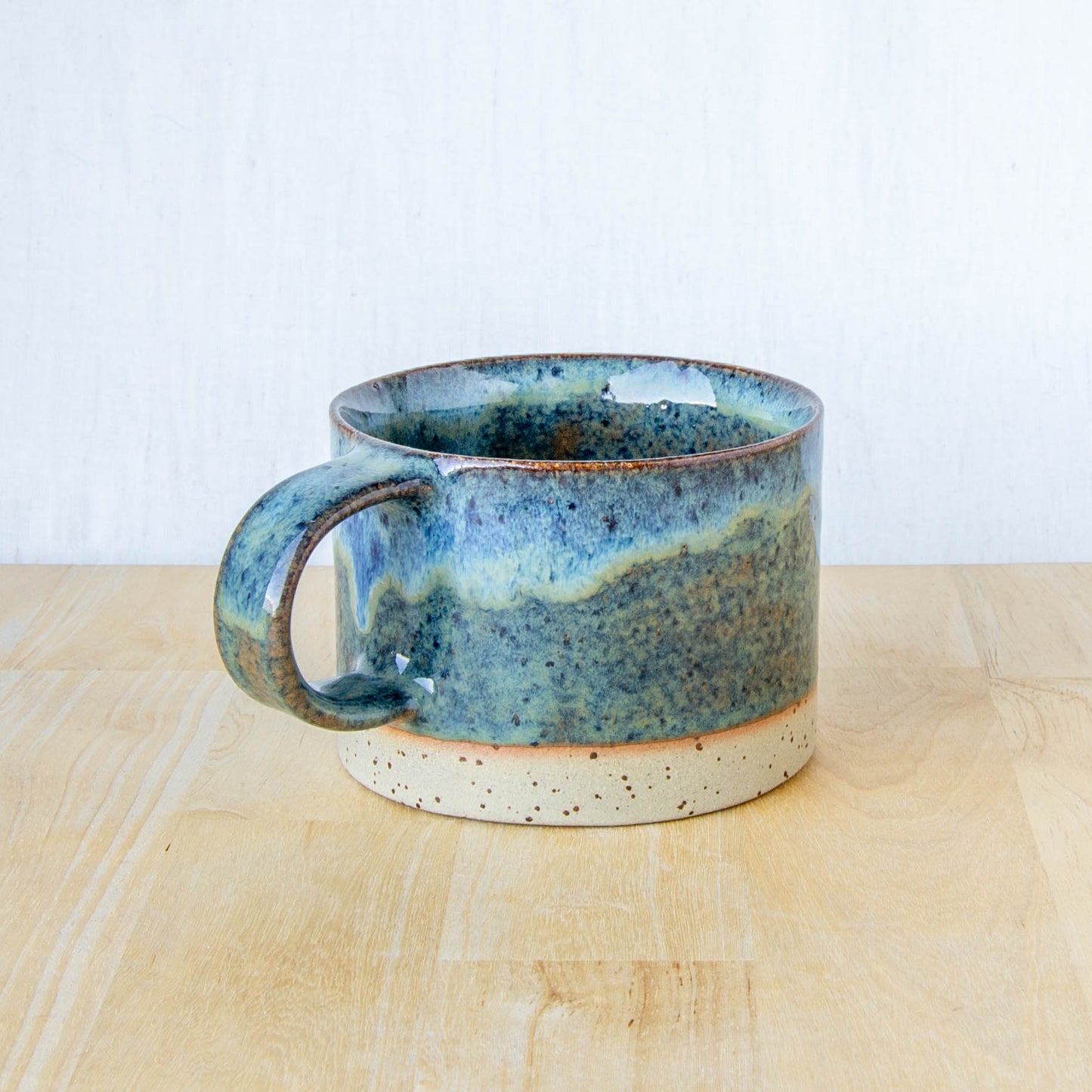 Stormy Blue Landscape Mug