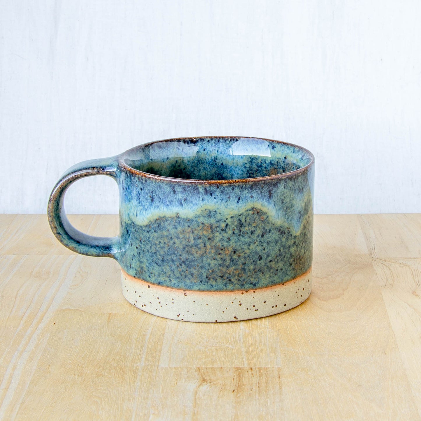 Stormy Blue Landscape Mug