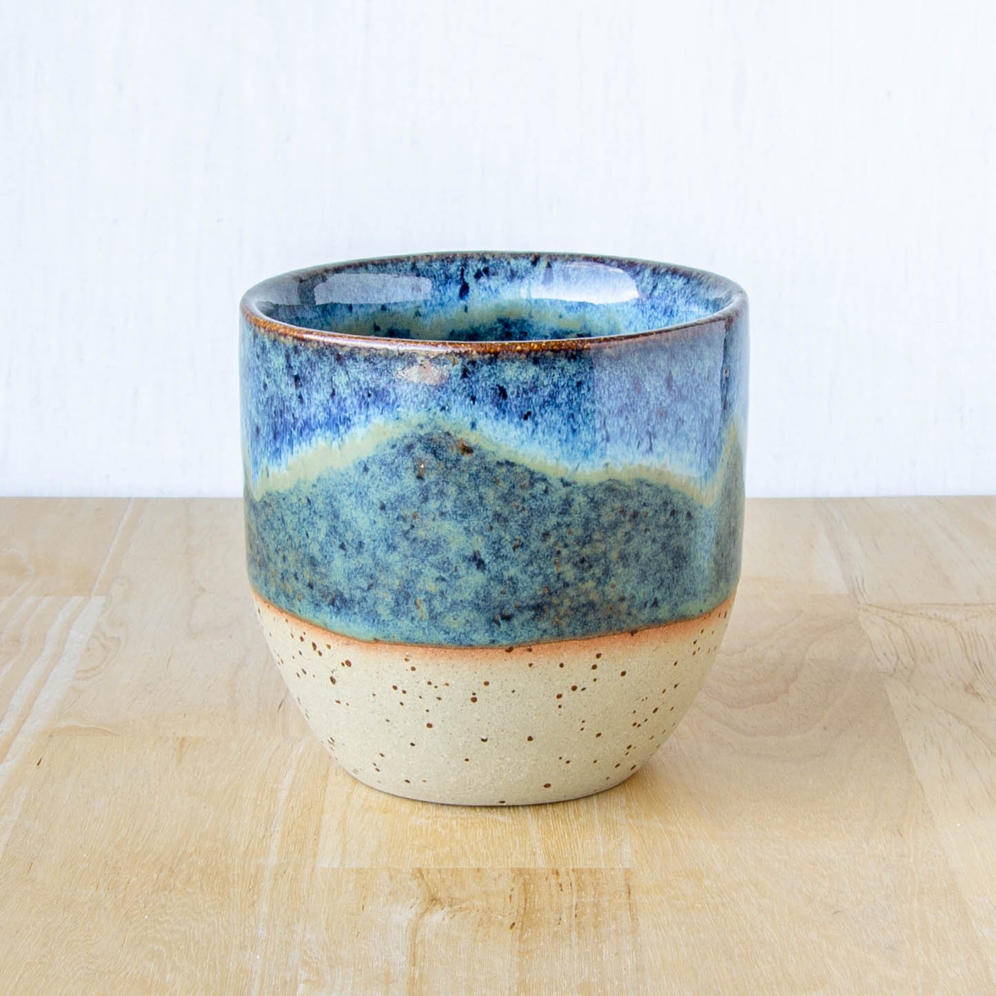 Stormy Blue Landscape Tumbler