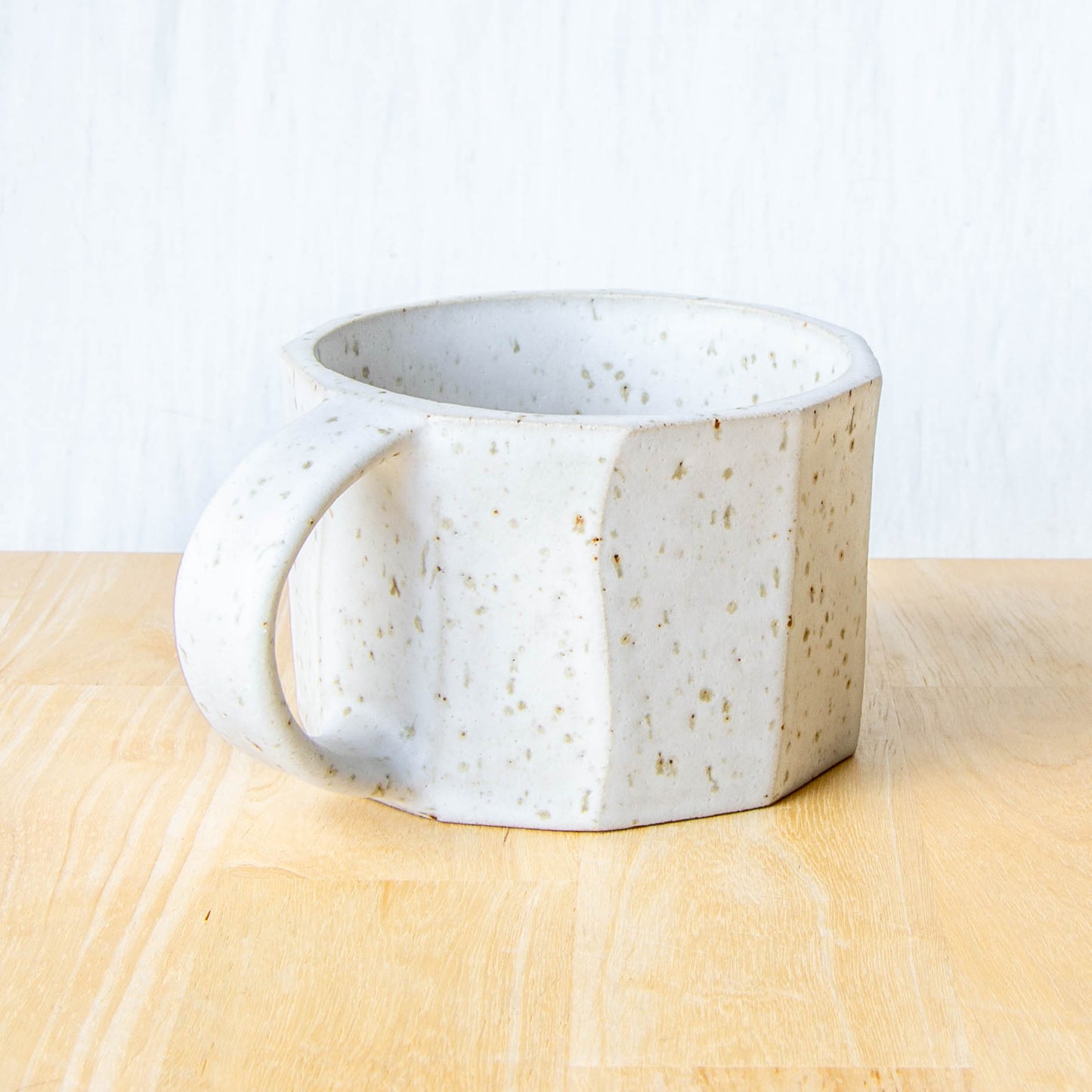 Faceted Mug Snow