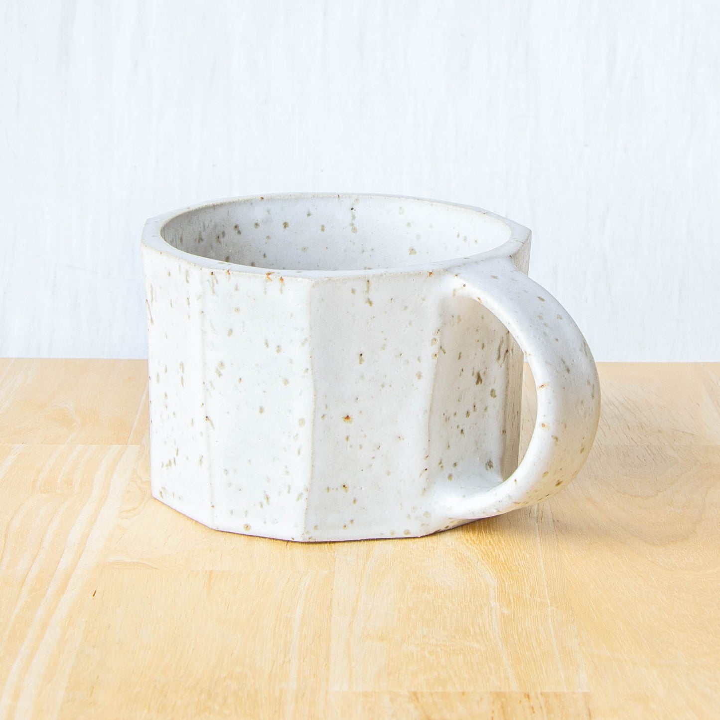 Faceted Mug Snow