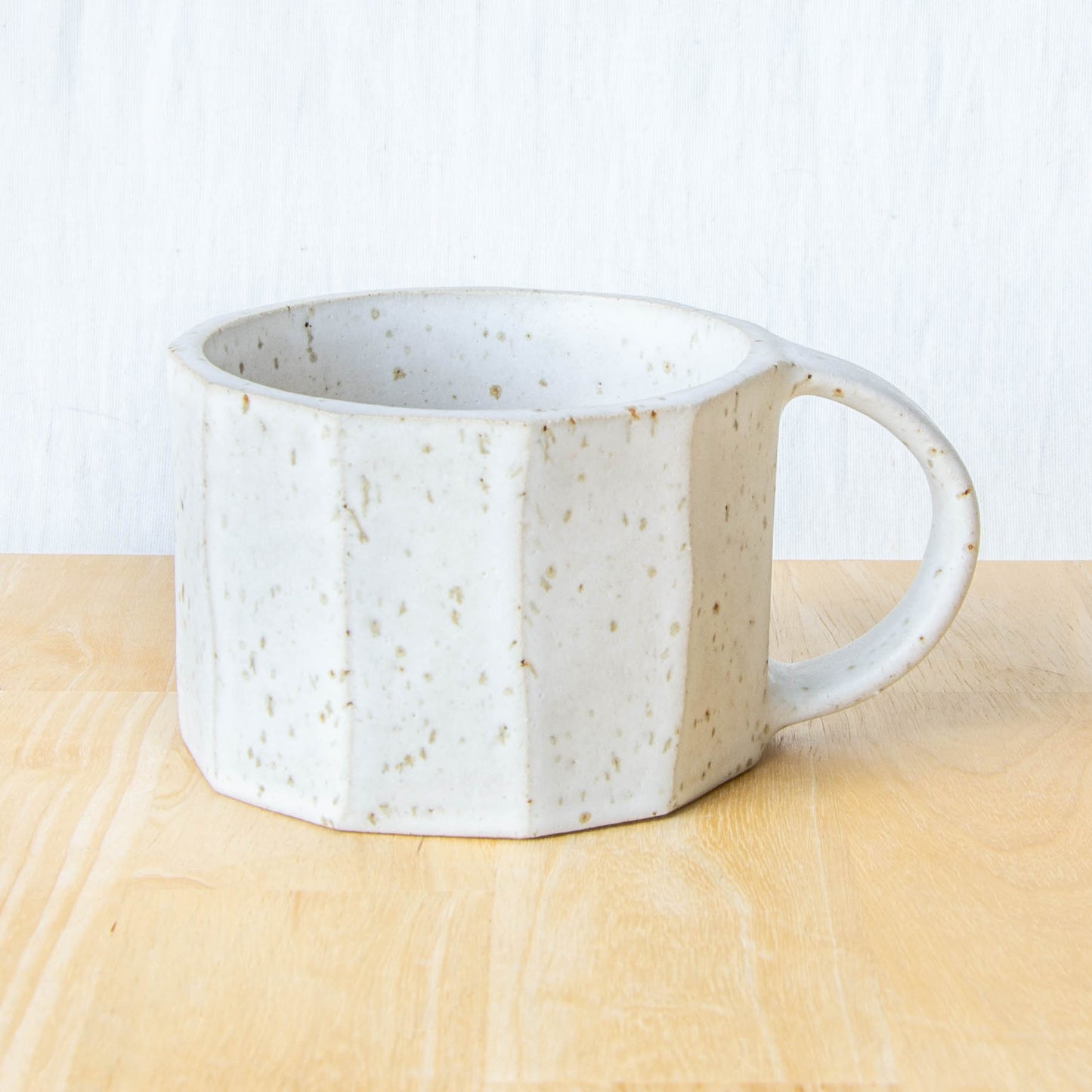 Faceted Mug Snow